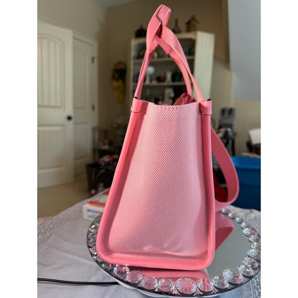 KATE SPADE, NWT, Blossom Pink, Small Canvas Tote/Purse/Crossbody - Picture 6 of 15